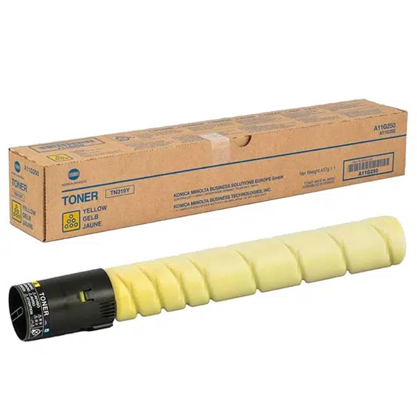 Konica Minolta TN-221Y Yellow Toner Cartridge